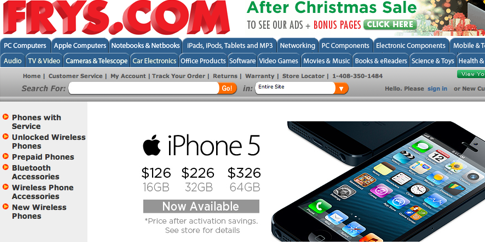 iPhone 5は値引きで歴代トップ