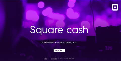 メールで送金ができるSquare Cash