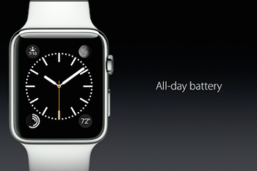 Apple Watchはバッテリーがアキレス腱