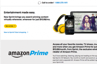 Amazonが月極めの「Prime」を開始
