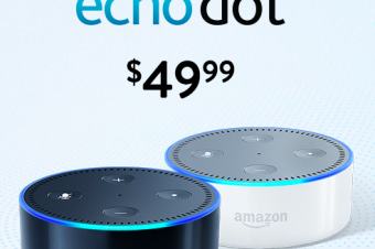 Amazonの新型Echo Dotが好評