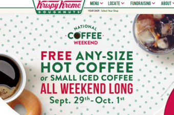 Krispy Kremeよ、おまえもか