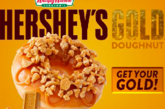 Krispy Kremeがドーナツで「金」