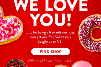 Krispy Kremeがリワード特典を活発化
